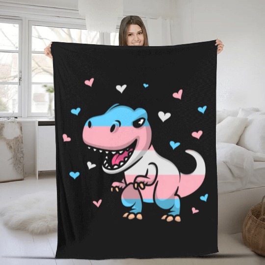 Transgender Pride Flag Transgender Pride Colors Fleece Blankets