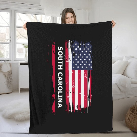 South Carolina Fleece Blankets