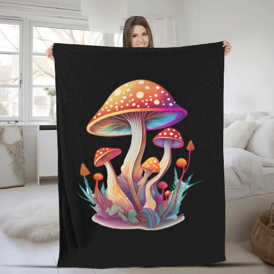 poisonous plants Fleece Blankets