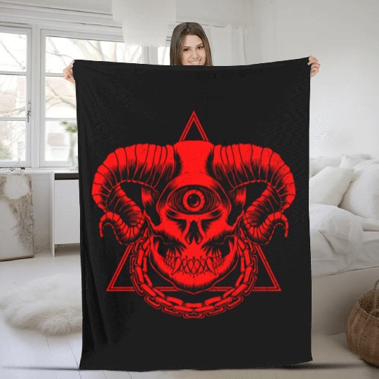 Cyclops Fleece Blankets