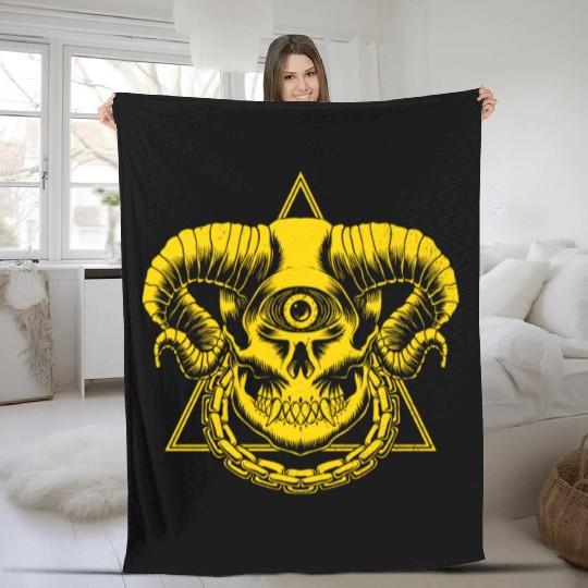 Cyclops Fleece Blankets