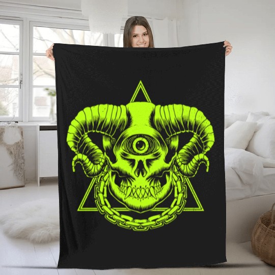 Cyclops Fleece Blankets