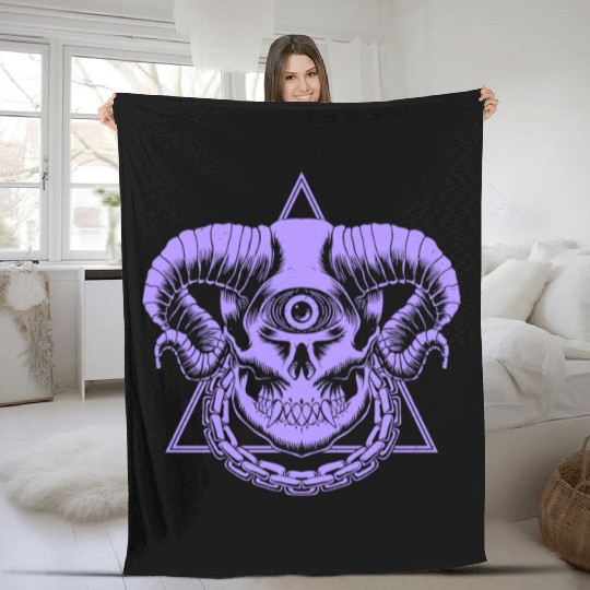 Cyclops Fleece Blankets