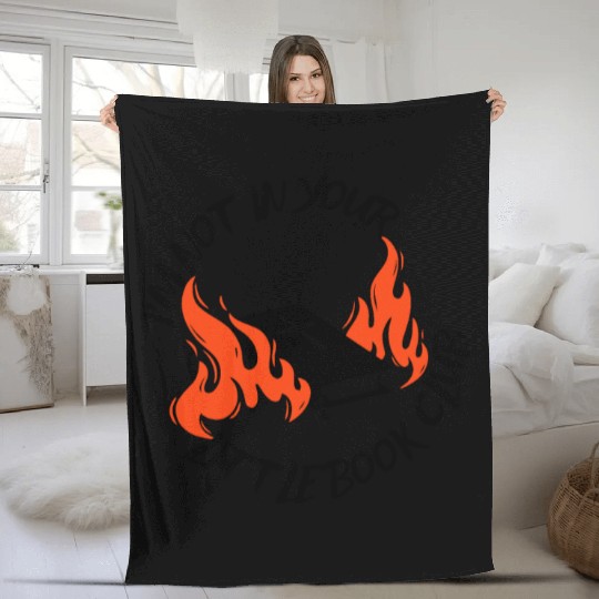 I'm Not In Your Little Book Club Fleece Blankets