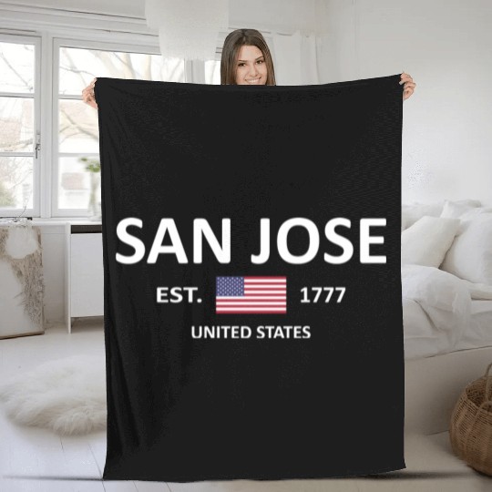 San Jose Fleece Blankets