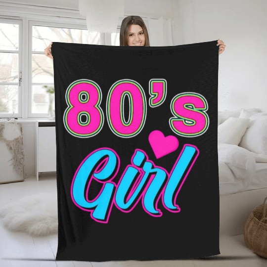 80'S 1980S Nineteen Eighties For Fleece Blankets