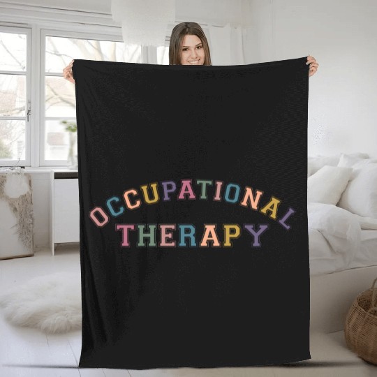 Ot Occupational Therapy Fleece Blankets