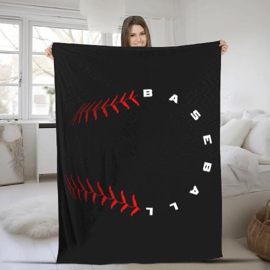 Baseball Fleece Blankets