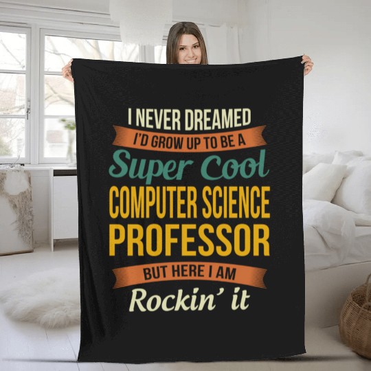 Computer Science Professor - Appreciation Fleece Blankets