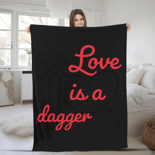 Loki Love Fleece Blankets