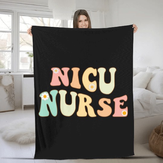 u Nurse Neonatal Icu Nurse Infant Care Fleece Blankets