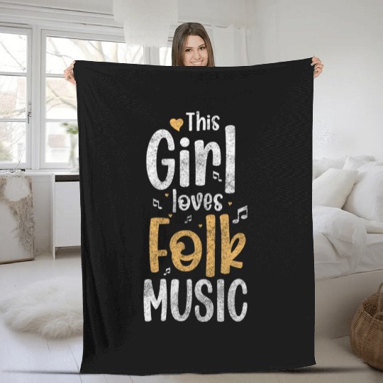 Music Party Orchestra Fleece Blankets