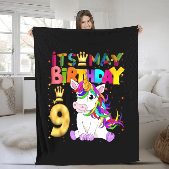 Uorn Party Animal 9Th Uorn Fleece Blankets