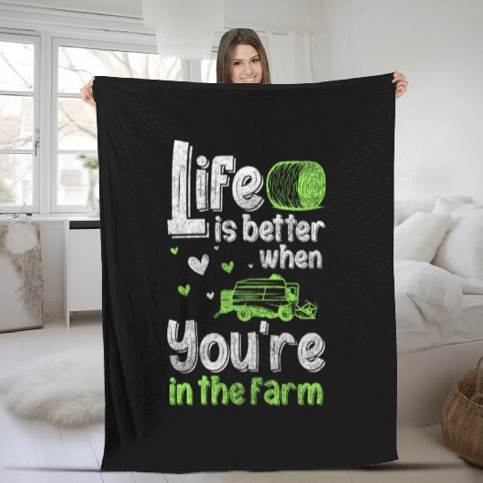 Harvest Harvest Time Fleece Blankets