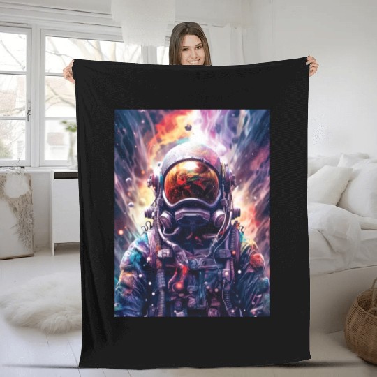Orbital Outlaw Fleece Blankets