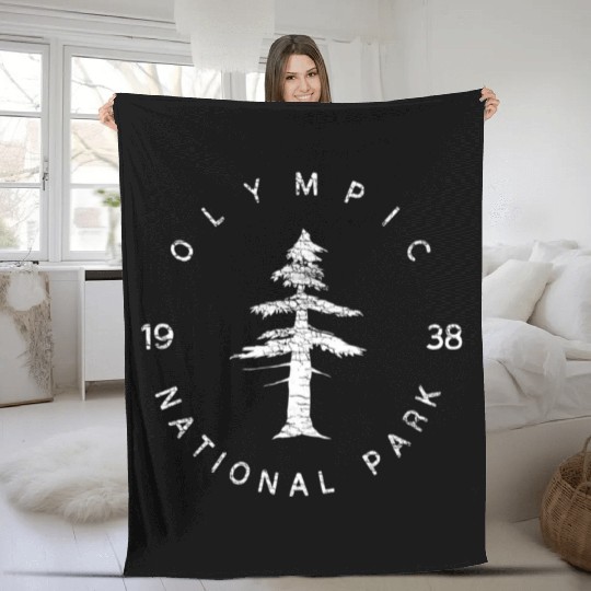 Olympic National Park Or Fleece Blankets