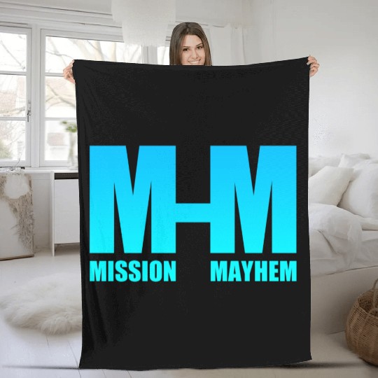 Mission Mayhem Fleece Blankets