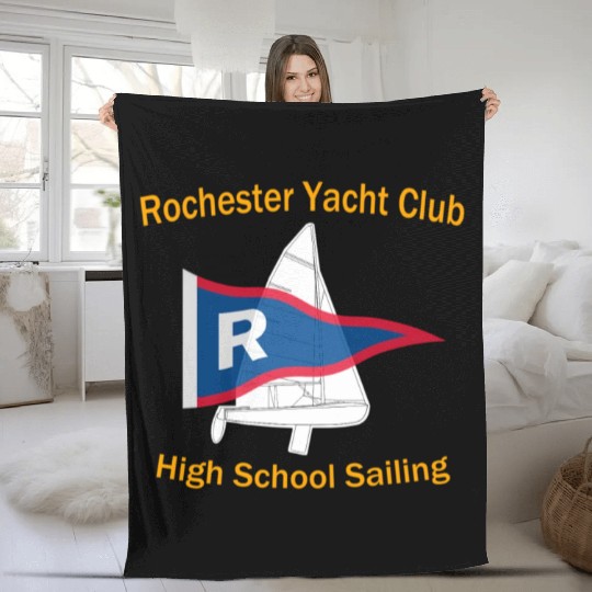 West Irondequoit Ryc High School Sailing Fleece Blankets