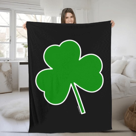 St Patricks Day For Shamrock Patty Irish Fleece Blankets