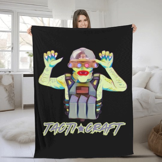 What That Swamp Thang Do Fleece Blankets