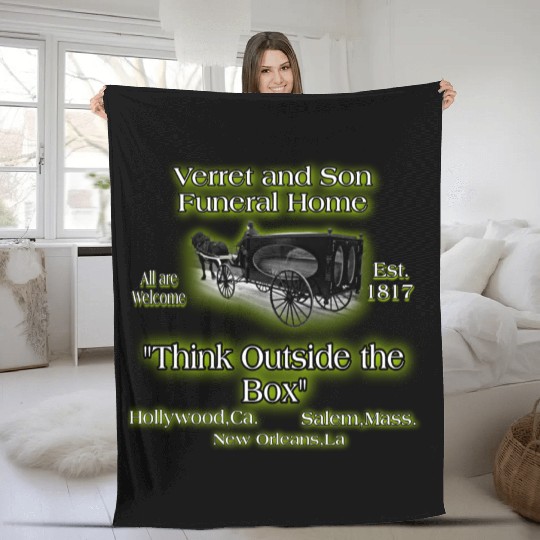 Verret and Son Funeral Home Fleece Blankets