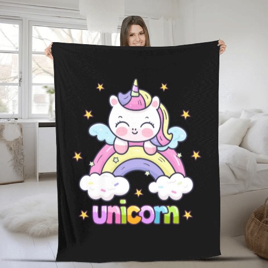 Unicorn Fleece Blankets