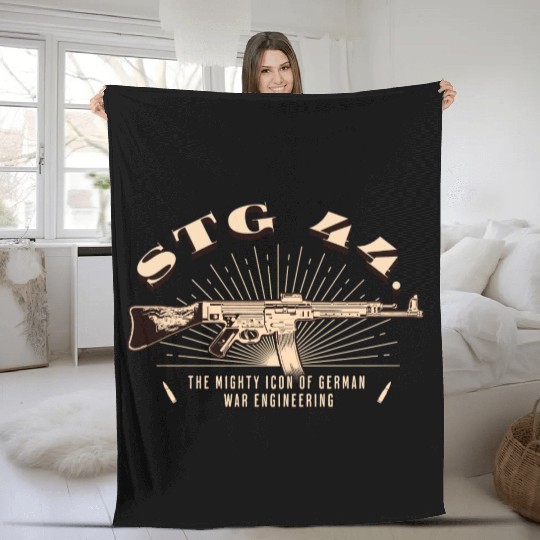 Sturmgewehr 44 Assalt Rifle | World War 2 Weapon Fleece Blankets