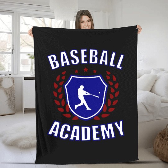 Baseball Academy 2 Fleece Blankets
