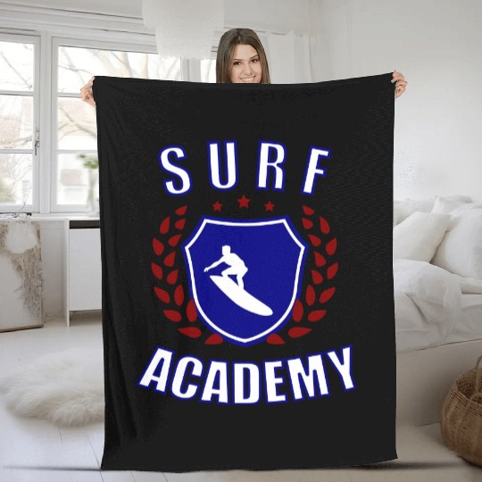 Surf Academy Fleece Blankets