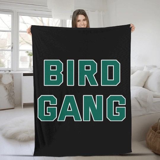 Bird Gang Fleece Blankets