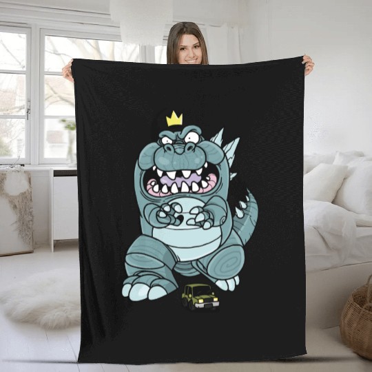 Funny Animal Face Fleece Blankets