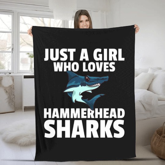 Hammerhead Shark Fleece Blankets