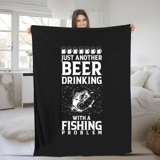 Fishing special Fleece Blankets