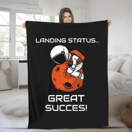 Great Success Mars Fleece Blankets