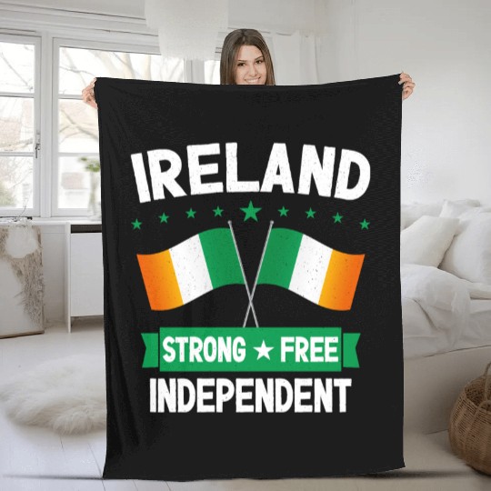 Ireland Fleece Blankets
