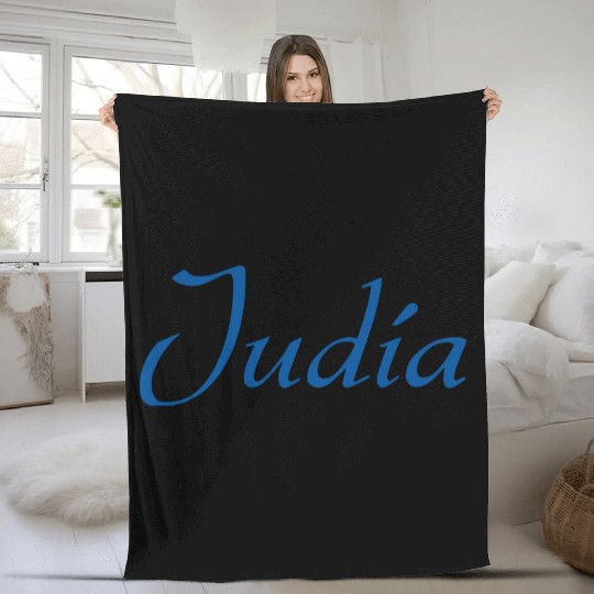 Jew Spanish Feminine 80s Fleece Blankets