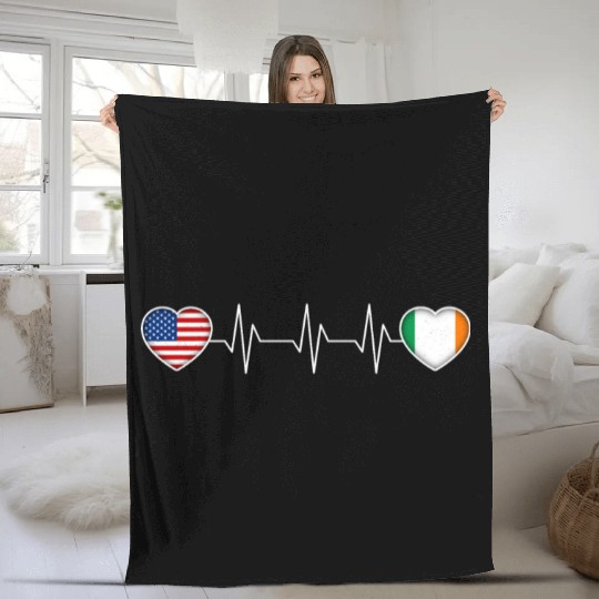 Ireland Fleece Blankets