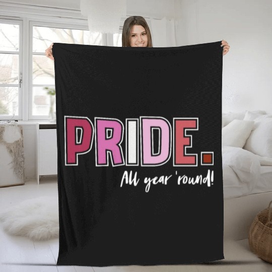 Pride LGBT Love wins, we are queer and proud Fleece Blankets