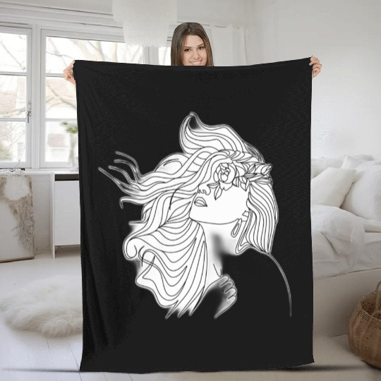 Nice design girls Fleece Blankets
