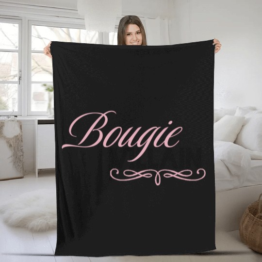 Bougie Villain Fleece Blankets