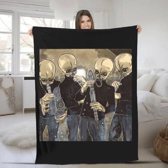 Cantina Band Mos Eisley Fleece Blankets
