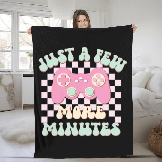 Just A Few More Minutes, Happy Game Day Fleece Blankets