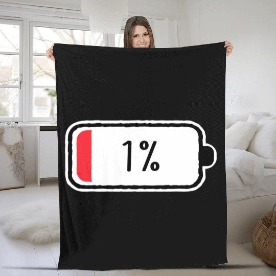 1 Percent 80s cute nature Fleece Blankets