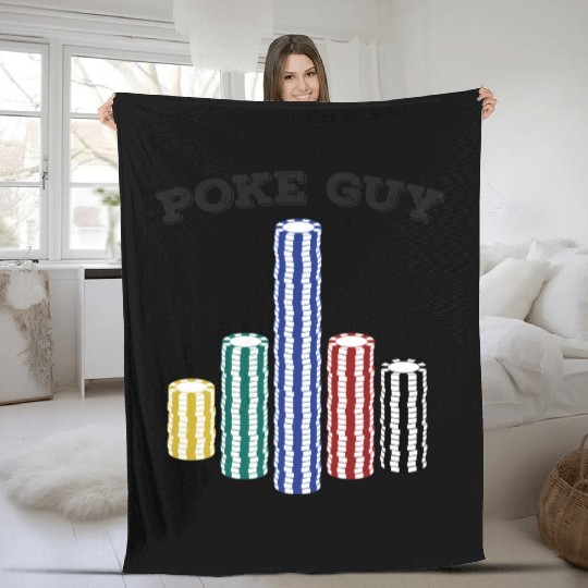 Poke Guy Light Fleece Blankets