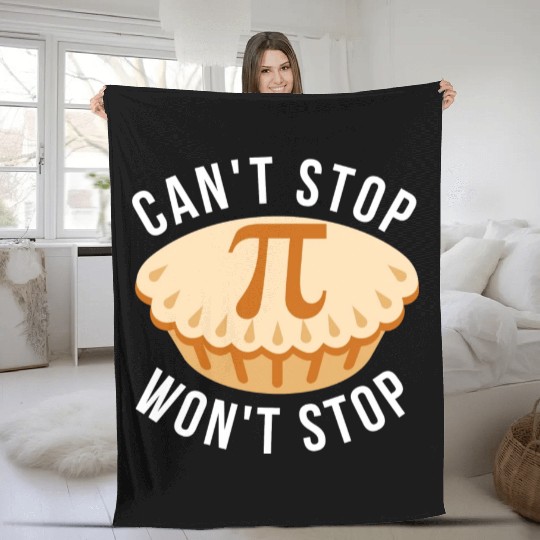 Pi Day Fleece Blankets