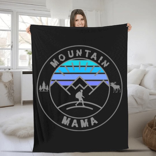 Mountain Mama Fleece Blankets