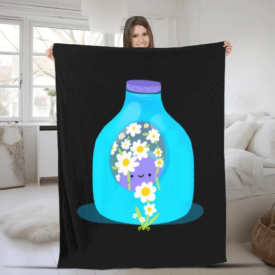 Inner Garden Fleece Blankets