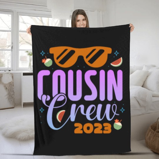 Cousin Crew 2023 Fleece Blankets
