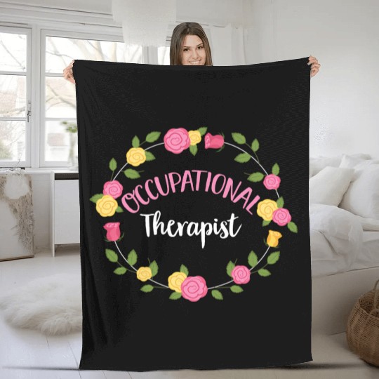 Occupational Therapy Ot Occupational Therapist Fleece Blankets