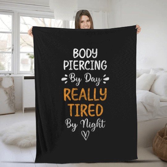 Piercer Lifestyle Body Fleece Blankets